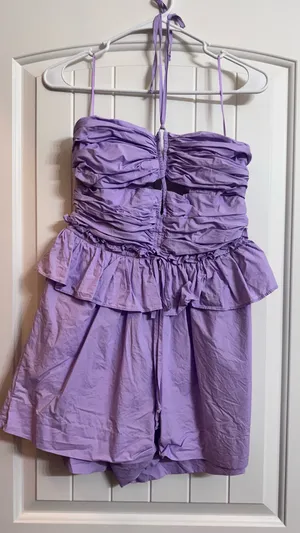 Purple Boutique Romper thumbnail 3