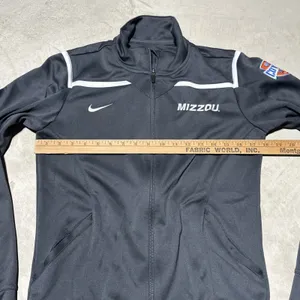 Nike Dri-Fit Mizzou Missouri Tigers Full Zip Jacket SZ M Cotton Bowl Football thumbnail 5