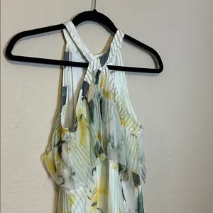 Anthropologie‎ Floral Garden Party Dress Size 0 thumbnail 5