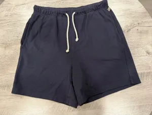 Lou & Grey Lounge Shorts Womens Small Navy Drawstring Athleisure Casual Comfy thumbnail 1