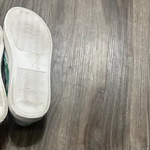 J. Crew White and Green Women's Sneakers thumbnail 7
