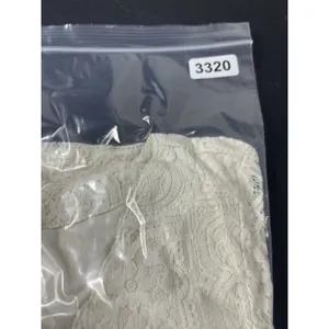 American Eagle Ivory Lace Dress L Lace Up Cottagecore Festival Mini thumbnail 14