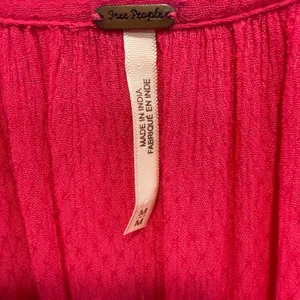 Free People V-neck 3/4 Sleeve Women’s Size M Fairy Swing Pink Dress thumbnail 3