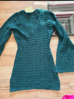 Anthropologie Charlie holiday knit dress xs thumbnail 3