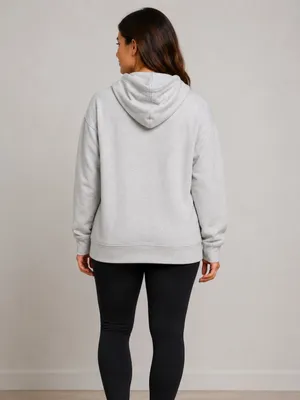 Ugg Kyree Gray Micro Terry Hoodie Size Large thumbnail 2