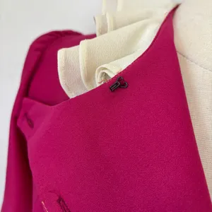 Vintage 70s 80s Pink and White Short Sleeve Midi Dress thumbnail 15