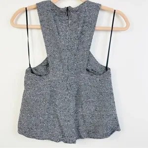 MANGO Gingham Halter‎ Twist Top Size XXS thumbnail 7