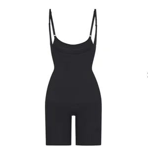 SKIMS Seamless Sculpt Butt Lifting Open Bust Bodysuit in Onyx Size M NWOB thumbnail 2