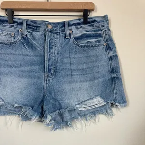 Pistola Distressed Cutoff Denim Shorts thumbnail 2