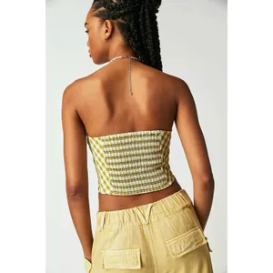 Leilani Tube Top in Green thumbnail 2