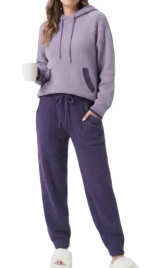 DAVID ARCHY Fleece Fuzzy Cozy Soft Comfy Loungewear, Purple, Size XL, NWT thumbnail 1