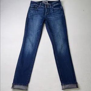 BKE Dark Blue Women's Skinny Jeans thumbnail 2