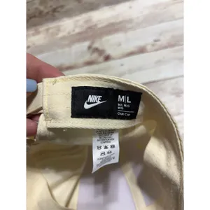 Nike Club Cap Size M/L Butter Yellow Baseball Hat thumbnail 6