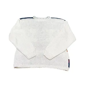 Allison Britney Vintage Sweater Women's‎ Medium Aztec Embroidery Grandma Core thumbnail 2