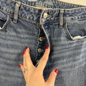 Old Navy 12 Kicker Bootcut Jeans Extra High-Rise Smooth Pockets‎ Stretch Raw Hem thumbnail 5