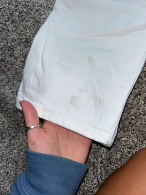 Old Navy White Jeans thumbnail 4