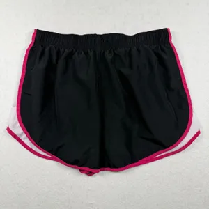 Nike Dri-FIT Running Shorts Women’s Large Black Pink Lined Athletic Shorts thumbnail 3