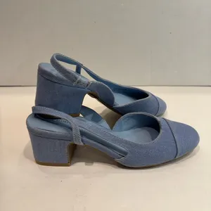 Chinese Laundry Rozie Denim Slingback Pumps - Size 5 thumbnail 5
