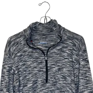 Columbia Womens Top Space Dye 1/4 Zip Fleece Athleisure Long Sleeve Size Large thumbnail 2