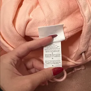 Champion Pink Cropped Hoodie thumbnail 8