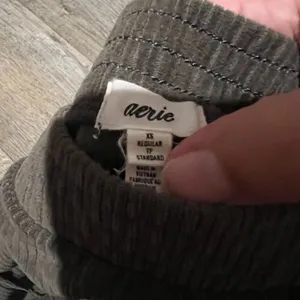 Aerie green‎ ribbed wide leg pants size XS thumbnail 9