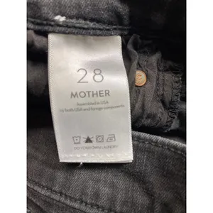Mother The Tripper Not Guilty Women's Jeans Size 28 Black Button Fly 1566Q-180 thumbnail 10