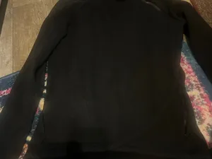 Athleta cozy Karma Asym black pullover thumbnail 13