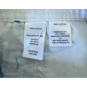 Lilly Pulitzer The Walsh Preppy Low Rise Shorts Blue White Size 0 thumbnail 6