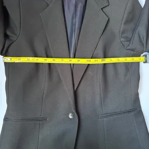 Ben Over Black Blazer Womens Sz 10 Modern Fit single‎ Button thumbnail 6