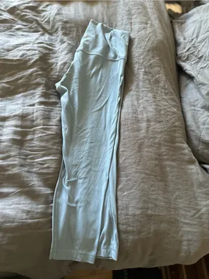 LuLuLemon Light Blue High-Waist Leggings 25” Align thumbnail 3