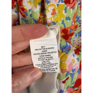 &merci Floral Puff Sleeve Babydoll Mini Dress‎ Cottagecore S thumbnail 7