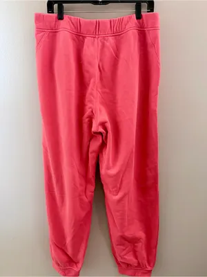 Lululemon Relaxed High-Rise Jogger Sweatpants Pink Size 12 thumbnail 2