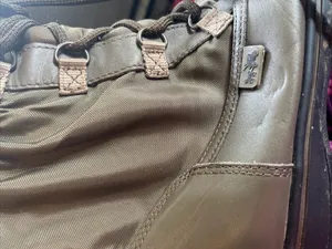 Coach Combat Boots Lace Up Size 5.5 Sage Green thumbnail 10