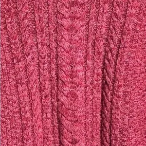 GAP Women's‎ Pink Cable Knit Pullover Sweater Size M Casual Fall thumbnail 8