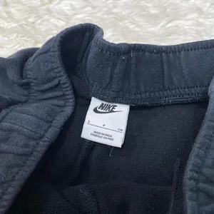Nike Women'S Black Drawstring Elastic Waist Jogger Sweat Pants Basic Casual thumbnail 2