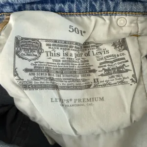 Levi’s big E reproduction button fly 501 straight blue jeans 30 thumbnail 9