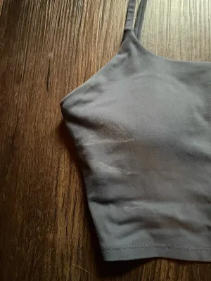 Cropped tank top Gray thumbnail 2
