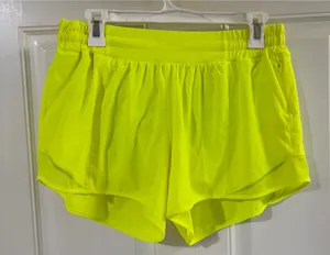 Size 10 Tall lululemon Yellow Hotty Hots thumbnail 1