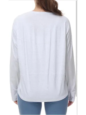 NEW THE GYM PEOPLE Long Sleeve Workout Shirts Back Loose Fit Running Tee XS thumbnail 8