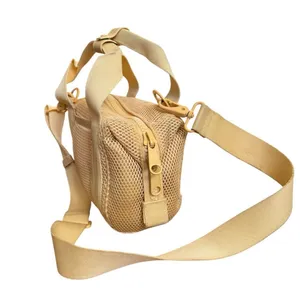 Dagne Dover Landon Air Mesh Carryall bag in Pollen Small thumbnail 4