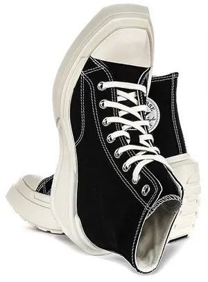 Converse Chuck 70s‎ De Luxe Wedge High Top 'Black' 8.5 thumbnail 1