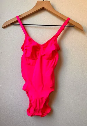 SKIMS FLAMINGO PINK SEAMLESS SCULPTING BODYSUIT L/XL New ( Sold Out) thumbnail 7