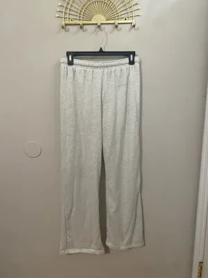 Green Goddess Elastic Waist Terry Lounge Pants thumbnail 2