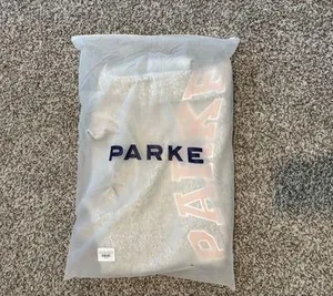 Parke women’s varsity mock neck sweatshirt L/XL thumbnail 2