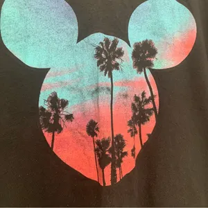 Disney Mickey Mouse Palm Tree T-Shirt Size Large thumbnail 2