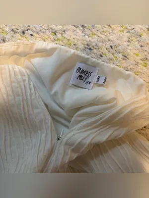 Princess Polly After Party White Skirt Set. Size: 10. thumbnail 10