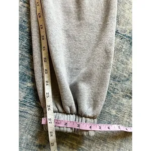 Brandy Melville Heathered Gray Rosa Cuffed Jogger Sweatpants One Size / Small thumbnail 7