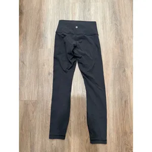 Lululemon high‎ Rise Pant 25 Black Yoga Leggings Size 4 thumbnail 2