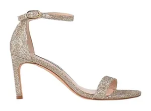 ⭐🆕 Jessica Simpson gold champagne Sparkly heels. C1‎ thumbnail 1