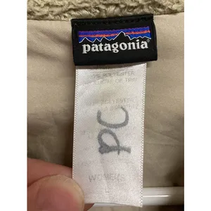 Patagonia Los Gatos Jacket Sherpa Beige Oatmeal Full Zip Size Large thumbnail 2